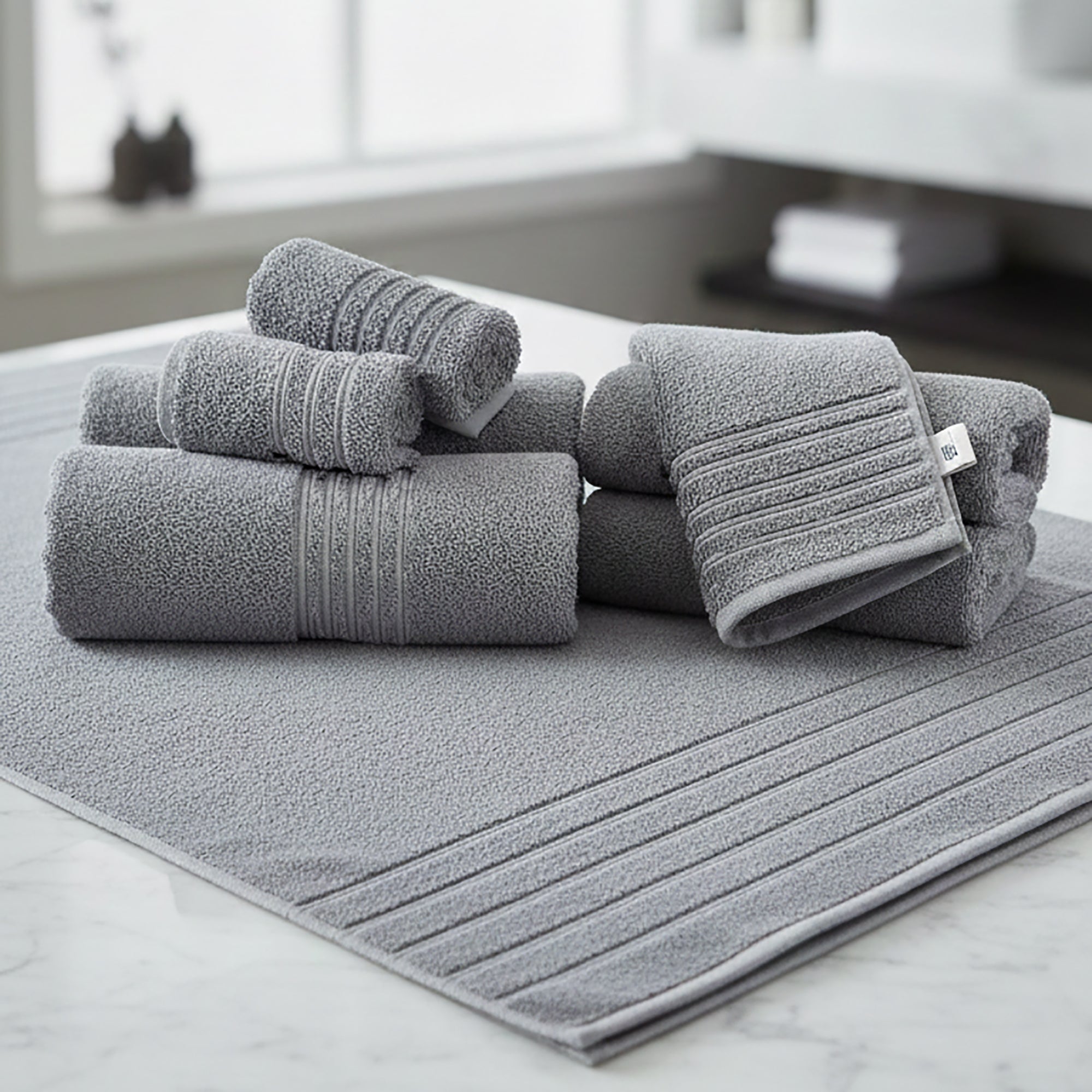 Prosop Luxury Bumbac 100% - 600g/m2 - GRI